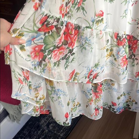 Floral Ruffle Dress - Picture 3 of 6